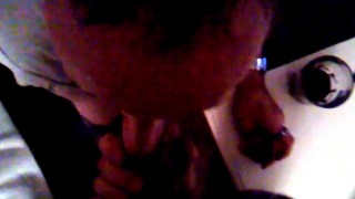 Maul auf, Schlampe ! Ich will Deine Fresse ficken !